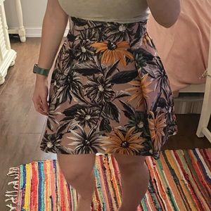 Floral skirt